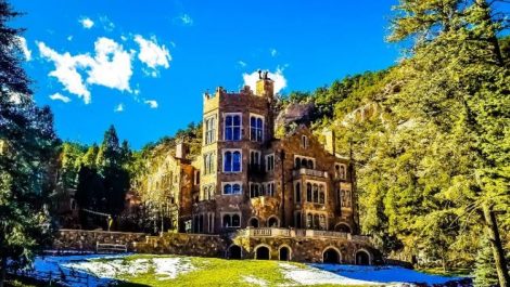 The Glen Eyrie Castle, one of several unique Colorado castles