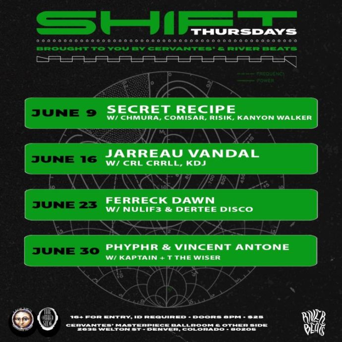 SHIFT Thursday June