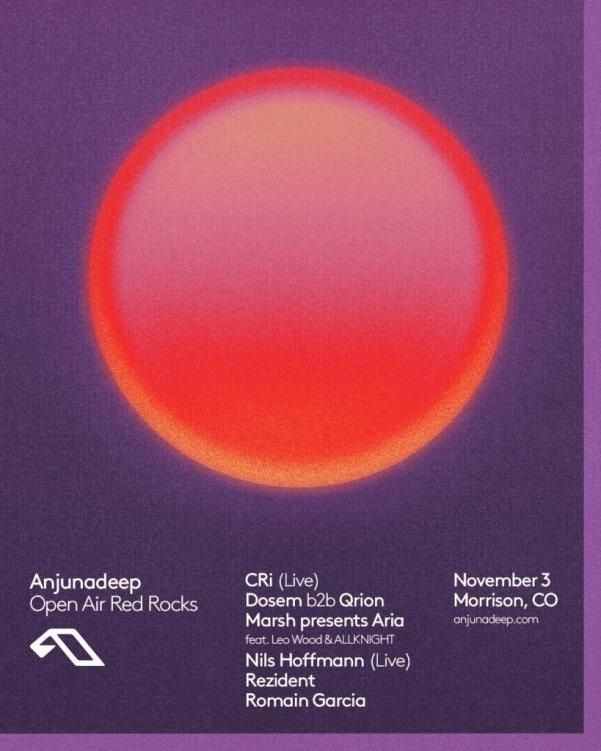 anjunadeep red rocks