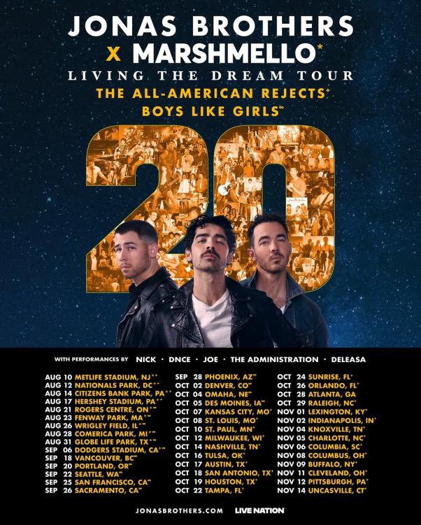 Jonas20 Denver Tour