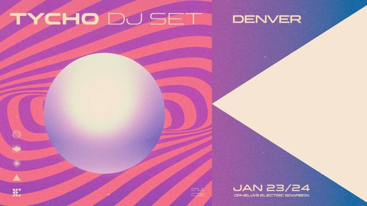 Tycho DJ Set Denver